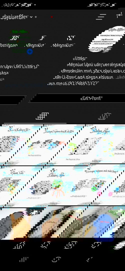 Jual Baju & Perlengkapan Bayi