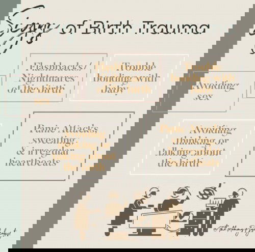 Tanda-tanda trauma melahirkan