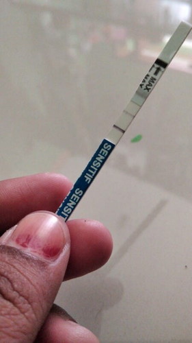 Assalamu'alaikum sudah 2x hasil masih remeng2 blm jelas apakah saya hamil bund2