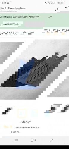 Selling my daughter's dress from Elementary Basics