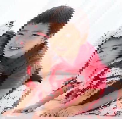 ❤❤ สวัสดีค่ะพี่ๆ เดมี่พาพี่ดีแลนมาทักทายค่ะ