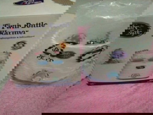 (SOLD OUT) 
Preloved twin bottle warm baby safe