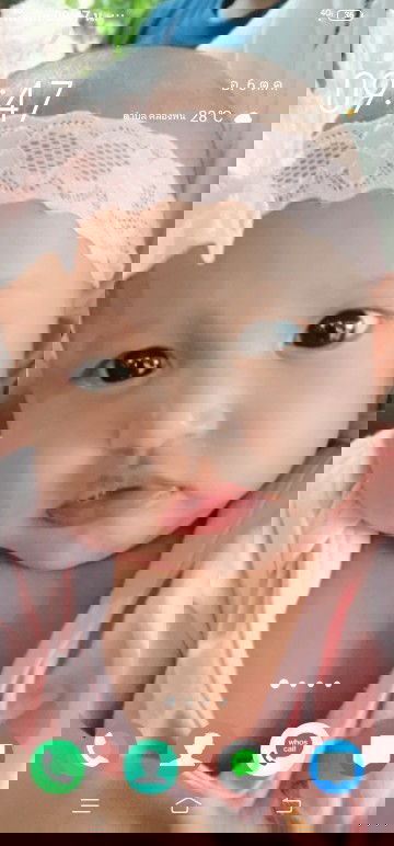 ลูกย่างสี่เดือนแล้วค่ะ