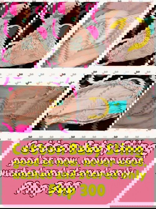 For sale: Cotton Baby Sling