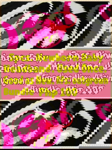 For Sale: Newborn Baby headband bundle of 5pcs