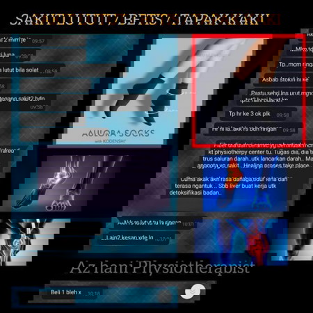 Alhamdulillah hilang da sakit lutut masa mengandung