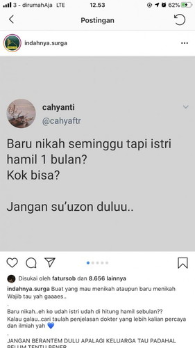 BIAR GAK GAMPANG SU'UZON KARENA INI ILMU .
SUAMI, MERTUA, ORANGTUA HARUS TAU