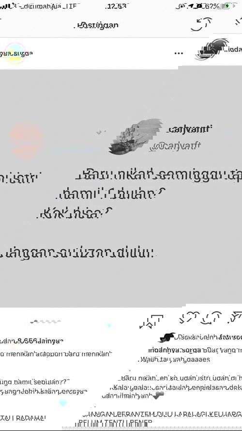 BIAR GAK GAMPANG SU'UZON KARENA INI ILMU .
SUAMI, MERTUA, ORANGTUA HARUS TAU