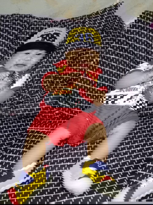 เด็กบ้านไหน 3 เดือน ยิ้มเก่ง หัวเราะเก่งบ้างจ้ะ
บ้านนี้ใครหยอกก็ยิ้มไปหมด