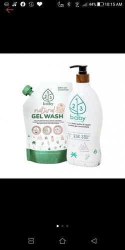 123 Baby Natural Gel Wash