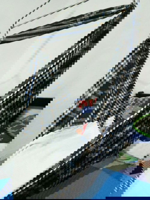 bayi 25 hari tidur diayunan..