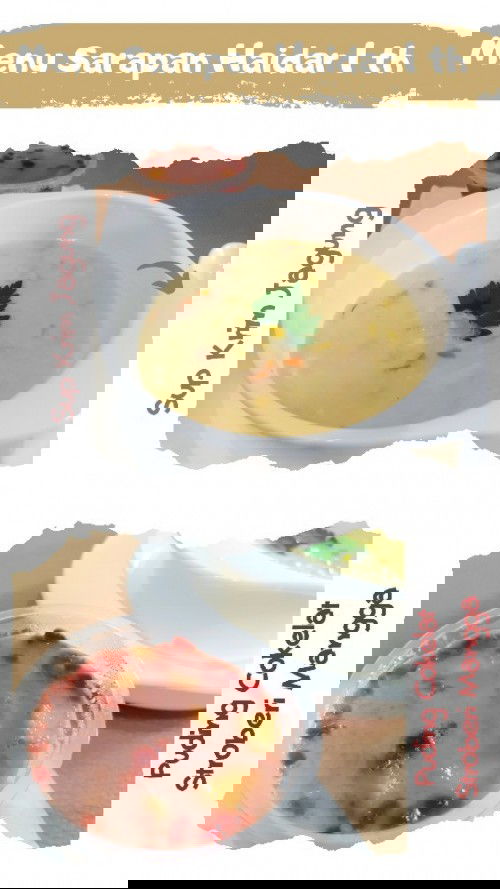 Menu MPASI & SNACK 1 TAHUN