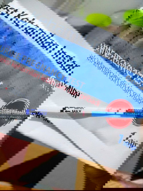 Yes kehamilan yang bergaris tidak terang