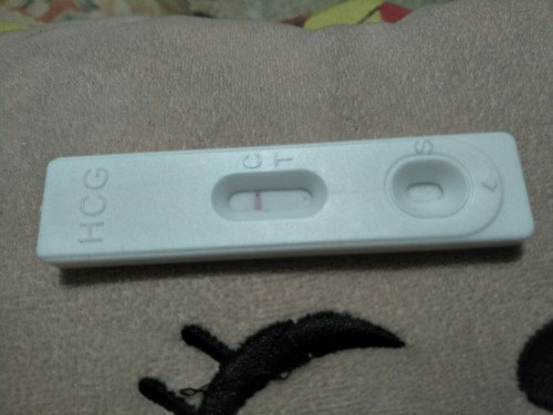 P/N ? no OB check until now . made this test a week ago and both test had 2 lines both faint