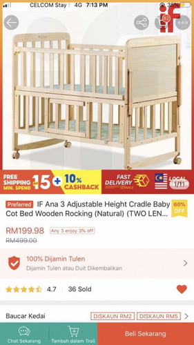 Baby cot
