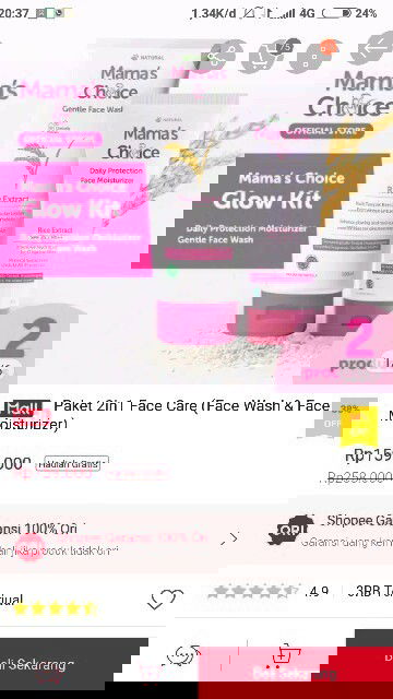 mama's choice glow kit