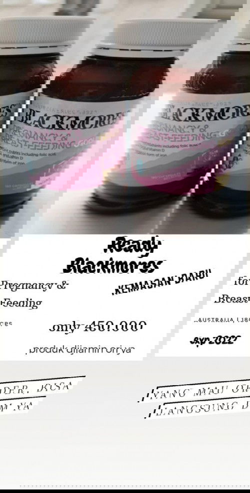 Yang mau cari blackmores bisa merapat