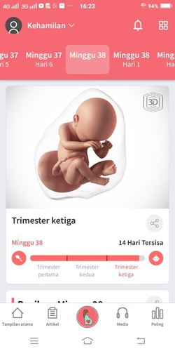 Hpl nya tanggal 8 nov, kok blum ada tanda" ya bun,
