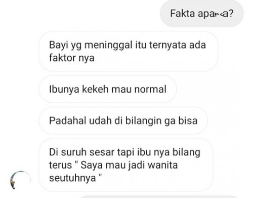 Sehina itukah lahiran sesar?