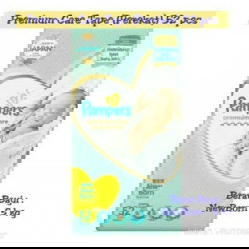 Jual diapers merk pampers 52