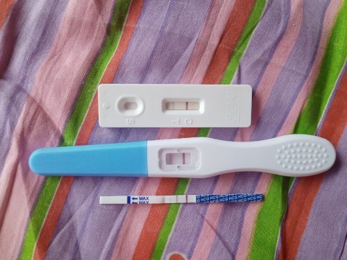 แบบนี้ถือว่า ขึ้นชัดหรือยังคะยังไม่ได้ไปฝากท้องเลยคะ