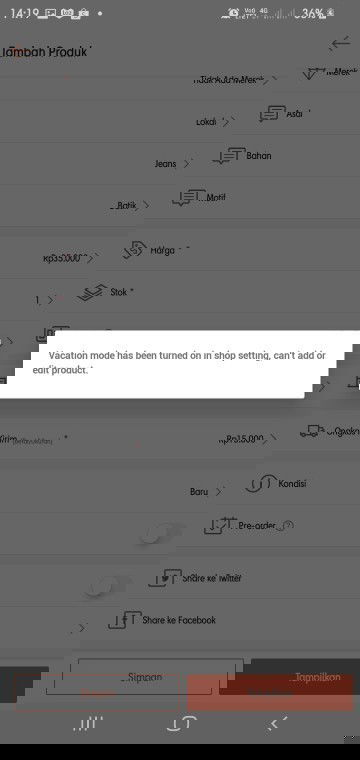 Bingung masukin produk