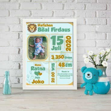 Jasa edit biodata bayi