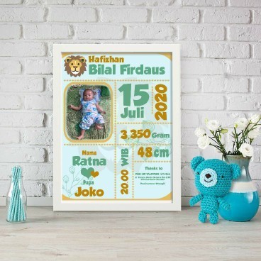 Jasa edit biodata bayi