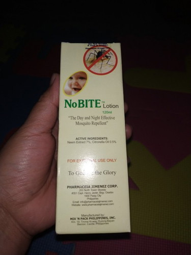 no bite lotion for 6months baby