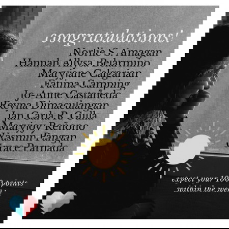 Congratulations!