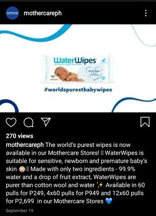 Water Wipes