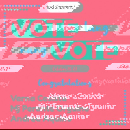 WINNERS Announcement: Vote lang nang Vote (October 26-27)