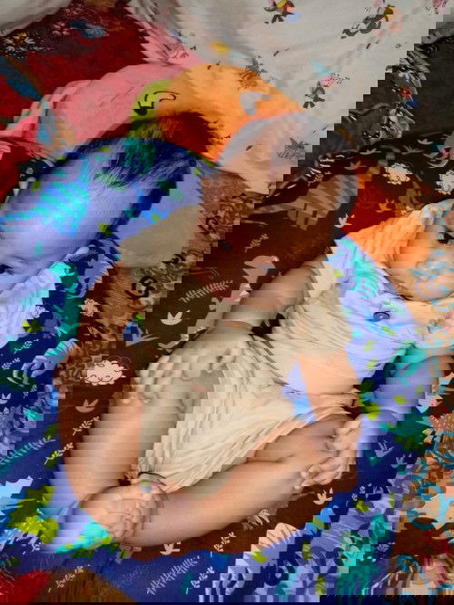 bayi 4 bulan belajar duduk