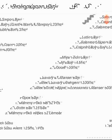 Perlengkapan Baby Girl