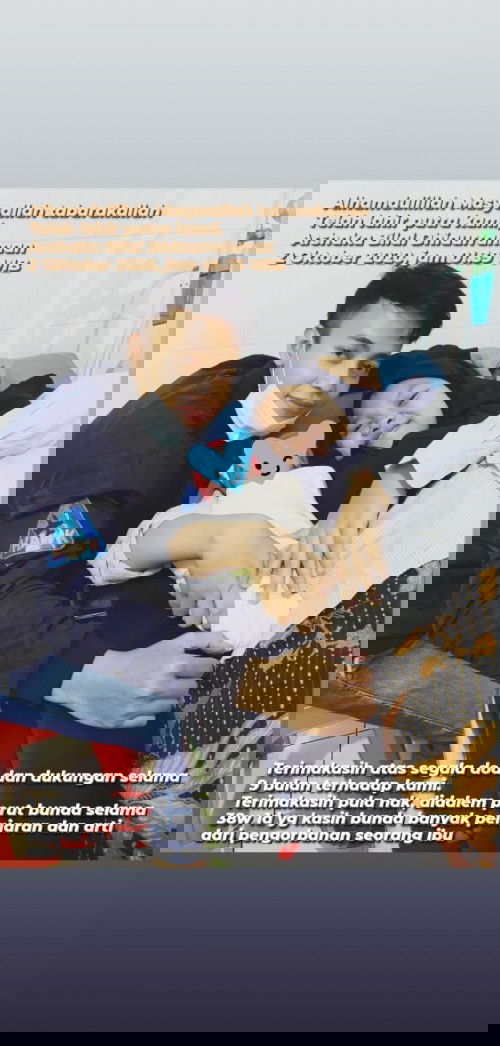 Persalinan anak pertama diluar dugaan