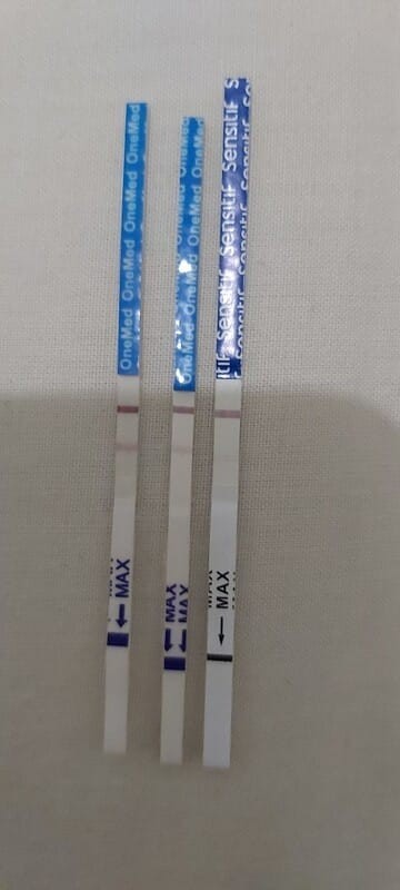 Tespeck positif tapi belum telat haid