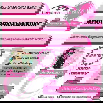 Kelas MPASI ONLINE PEMULA GRATIS