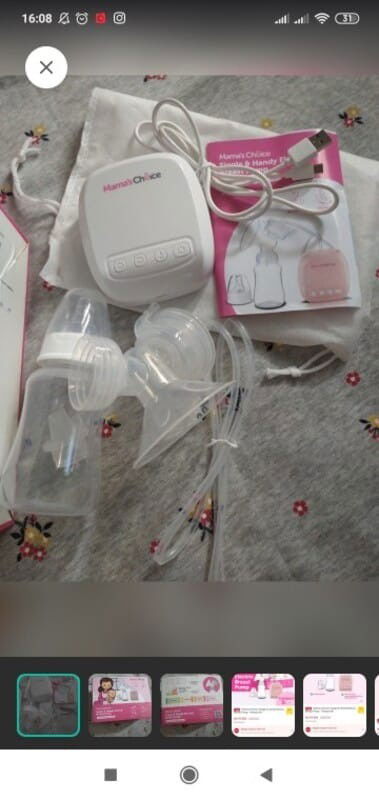 Jual Pompa Asi Elektrik MAMA CHOICE'S (PRELOVED)