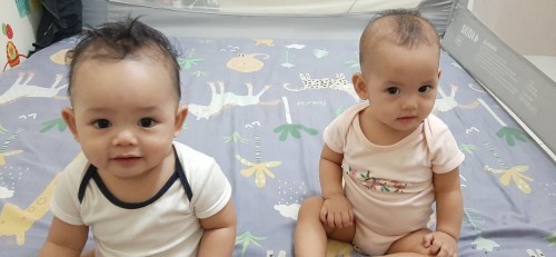 hallo kami sudah 9,5 bulan... ❤💙