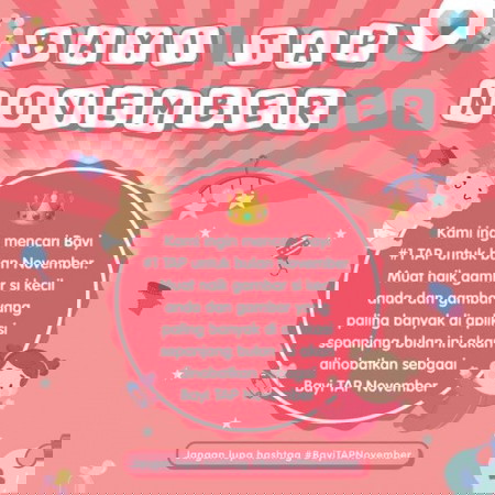 Misi Pencarian #bayiTAPnovember bermula!