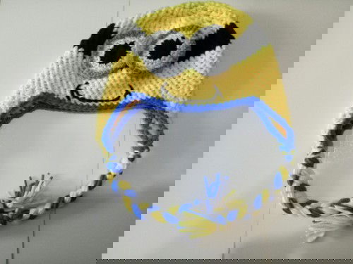 Crochet minions hat😊