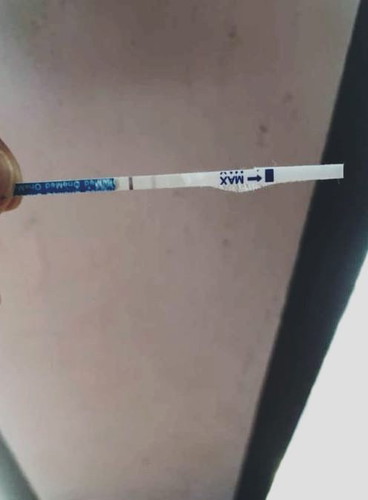 Apakah sudah positif?