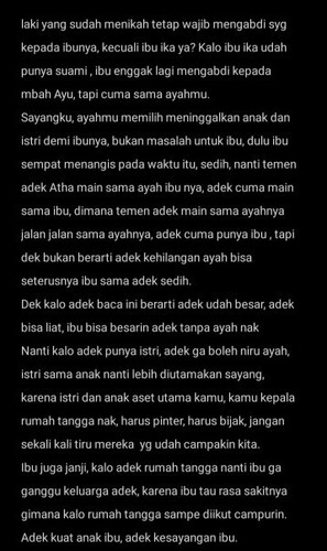 DEAR IBUMERTUA TERIMAKASIH