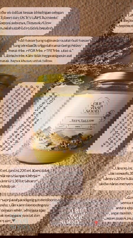 Beef Tallow untuk Booster BB si kecil