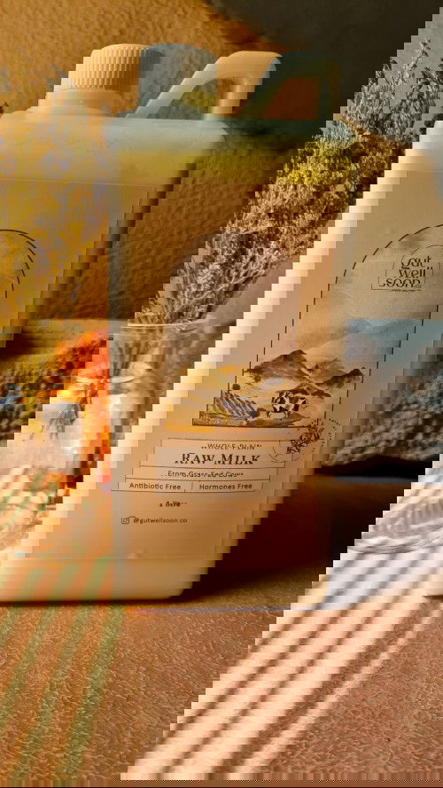 Raw milk by Gut Well Soon