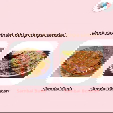 Pilih hanya 1 jenis sahaja....