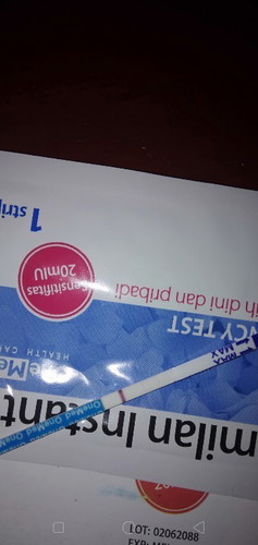 Bun minta info nya aq 2 hari lalu TP hasil nya garis 2 tapi yang 1 samar gmna yaaa bu....