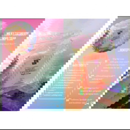 KG Belle Âme Milky Cocoberry Whip Soap