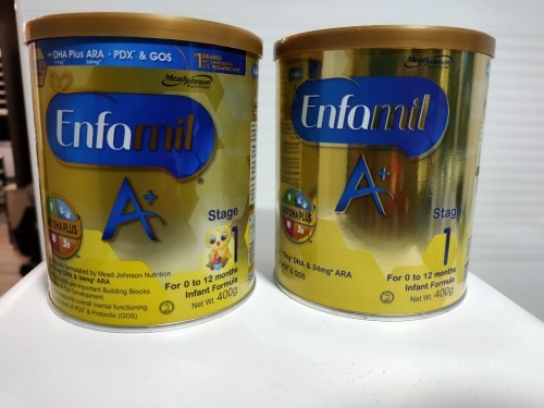 Enfamil cans