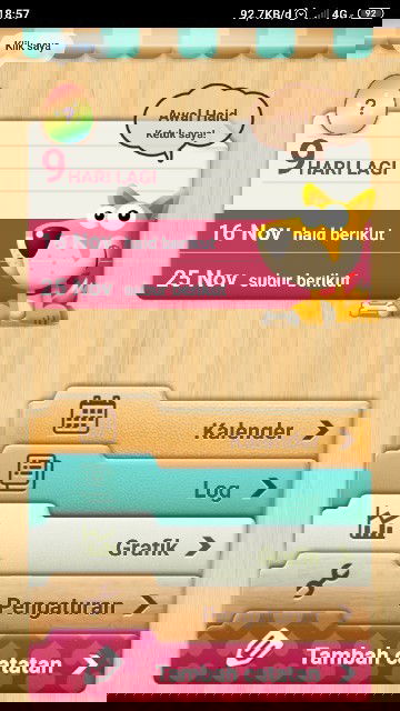 Doain biar hamil lagi